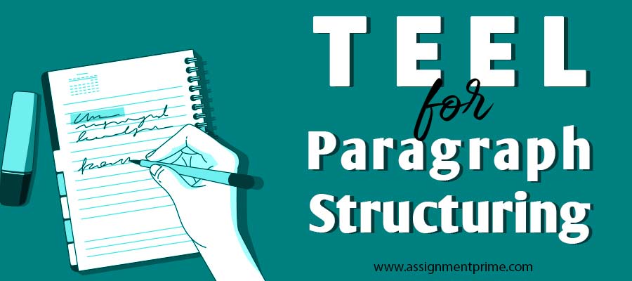 teel paragraph structure example